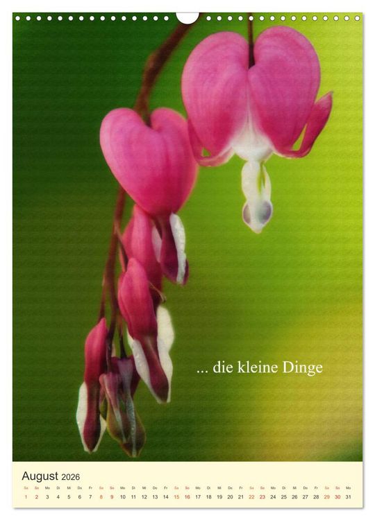 Produktbild: flowers (Wandkalender 2026 DIN A3 hoch), CALVENDO Monatskalender