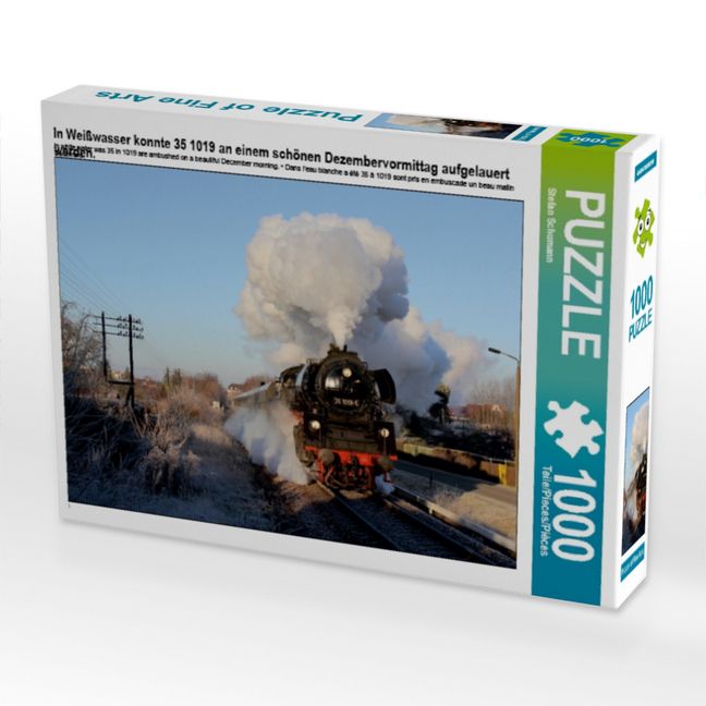 Produktbild: In Wei&szlig;wasser konnte 35 1019 an einem sch&ouml;nen Dezembervormittag aufgelauert werden. (Puzzle)
