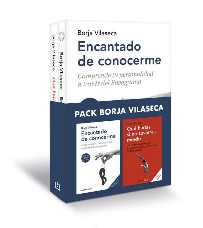 Produktbild: Pack Borja Vilaseca (contiene: Encantado de conocerme | Qu&eacute; har&iacute;as si no tuvieras miedo)