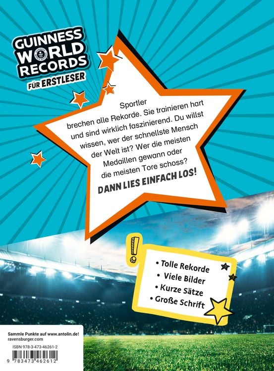 Produktbild: Guinness World Records für Erstleser - Sport