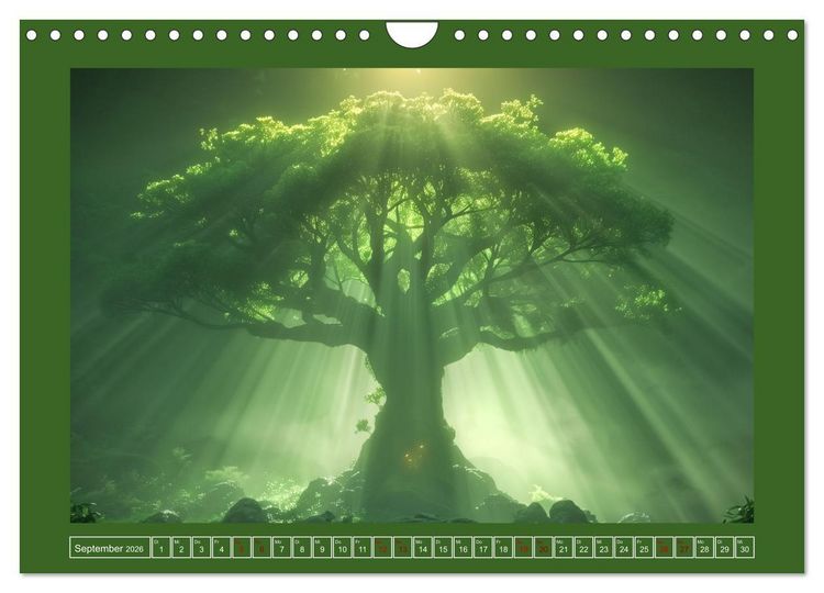 Produktbild: Die Zeitreisenden des Waldes (Wandkalender 2026 DIN A4 quer), CALVENDO Monatskalender