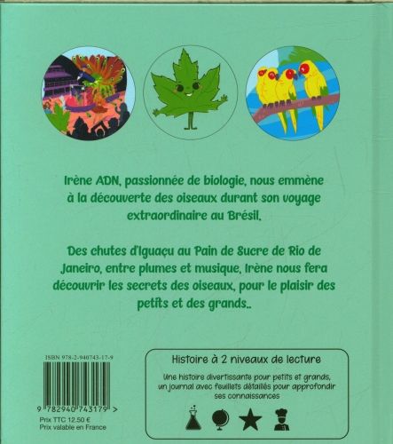 Produktbild: Ir&egrave;ne ADN d&eacute;couvre les oiseaux