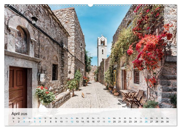Produktbild: Griechenland - Inselparadies in Europa (Wandkalender 2026 DIN A2 quer), CALVENDO Monatskalender