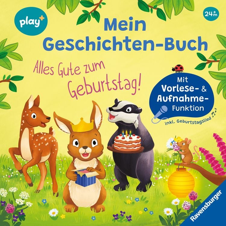 Produktbild: Play+ Mein Geschichten-Buch mit Vorlese- und Aufnahmefunktion: Alles Gute zum Geburtstag! - ab 2 Jahre