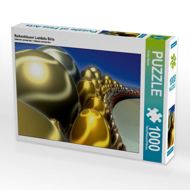 Produktbild: CALVENDO Puzzle Reihenh&auml;user Lambda Siriu | 1000 Teile Lege-Gr&ouml;&szlig;e 64x48cm Foto-Puzzle f&uuml;r gl&uuml;ckliche Stunden