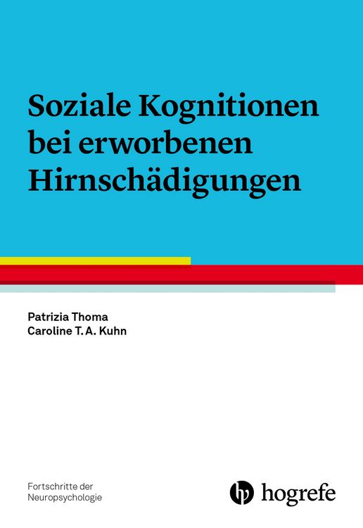 Produktbild: Soziale Kognitionen bei erworbenen Hirnsch&auml;digungen