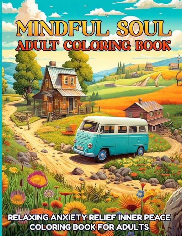 Produktbild: Mindful Soul Adult Coloring Book
