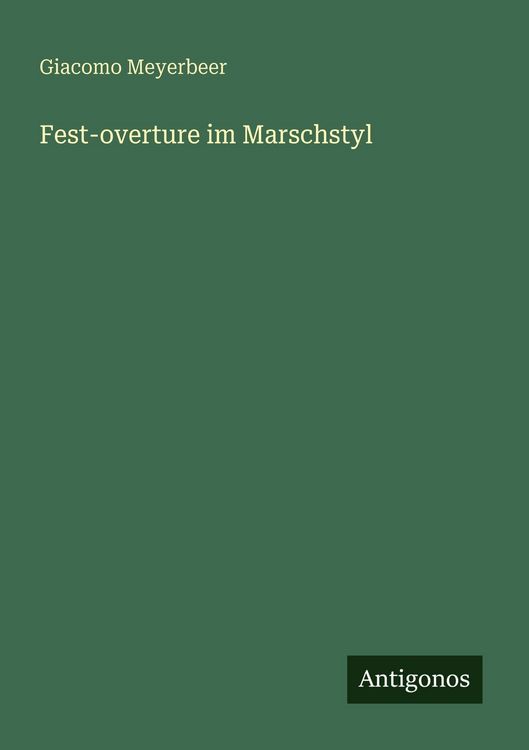 Produktbild: Fest-overture im Marschstyl