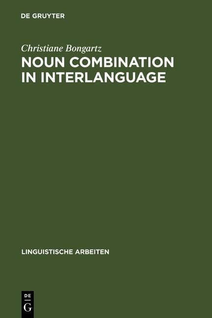 Produktbild: Noun Combination in Interlanguage