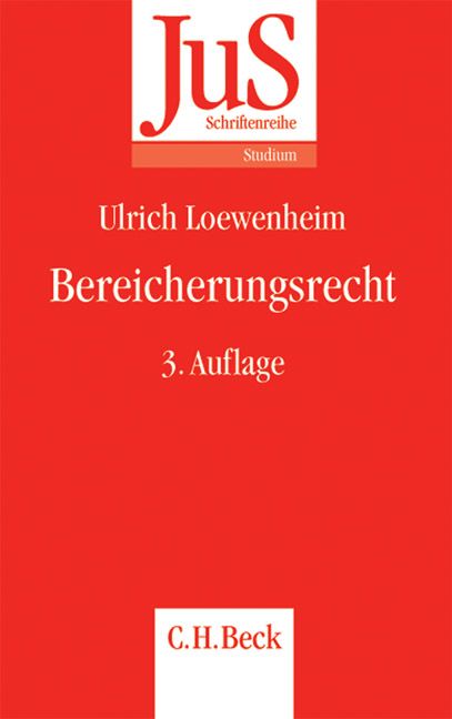 Produktbild: Bereicherungsrecht