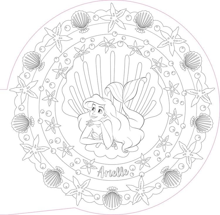 Produktbild: Disney Prinzessin: Mandala-Malzauber