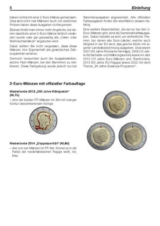 Produktbild: Die 2-Euro-M&uuml;nzen
