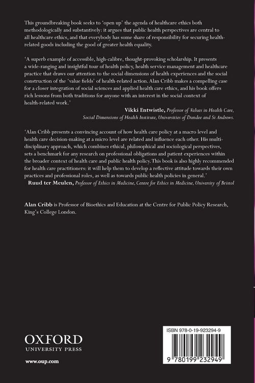 Produktbild: Health and the Good Society