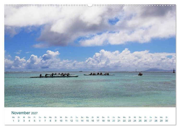 Produktbild: S&uuml;dsee-Insel Huahine - Paradies am Ende der Welt (hochwertiger Premium Wandkalender 2027 DIN A2 quer), Kunstdruck in Hochglanz