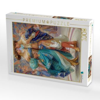 Produktbild: CALVENDO Puzzle Die sinnliche Sch&ouml;nheit des Jugendstils | 1000 Teile Lege-Gr&ouml;&szlig;e 64x48cm Foto-Puzzle f&uuml;r gl&uuml;ckliche Stunden