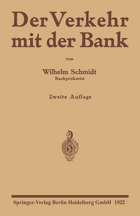 Produktbild: Der Verkehr mit der Bank