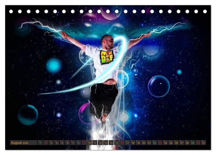 Produktbild: HipHopDance (Tischkalender 2026 DIN A5 quer), CALVENDO Monatskalender