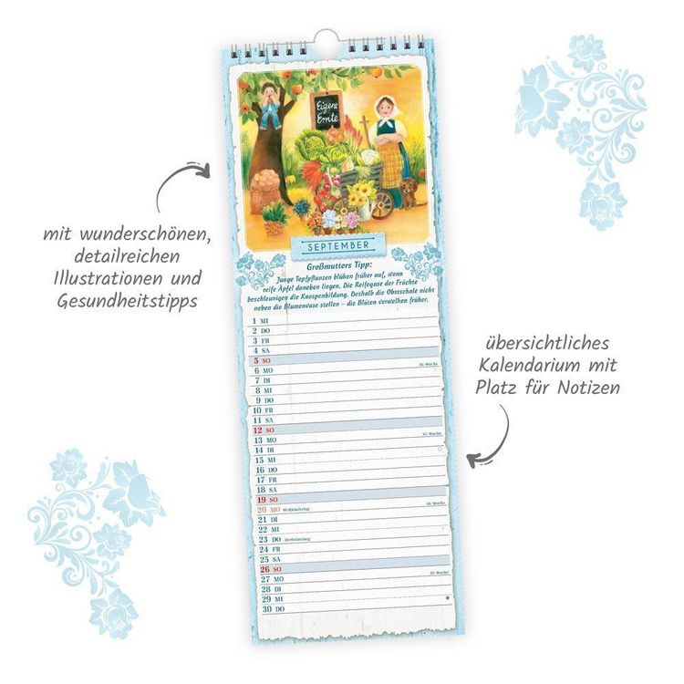 Produktbild: TR&Ouml;TSCH - Maxi-Streifenkalender Gro&szlig;mutters K&uuml;che 2027