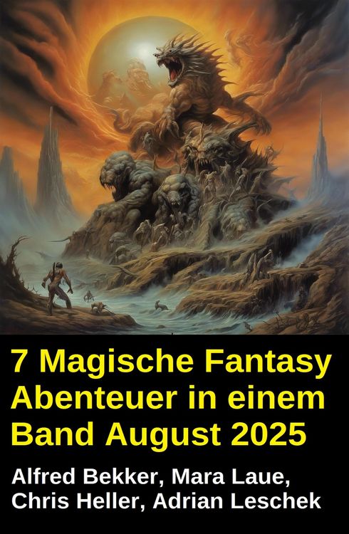 Produktbild: 7 Magische Fantasy Abenteuer in einem Band August 2025