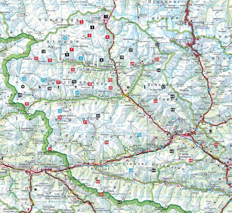 Produktbild: ROTHER Wanderbuch Osttirol