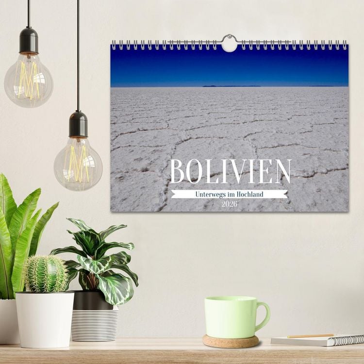 Produktbild: Bolivien - Unterwegs im Hochland (Wandkalender 2026 DIN A4 quer), CALVENDO Monatskalender