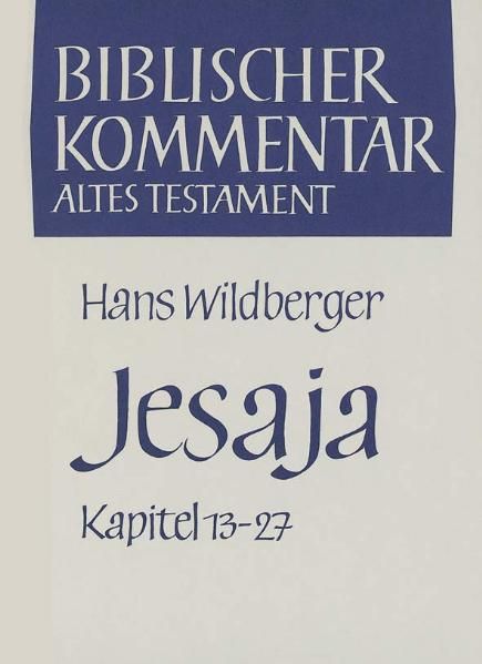 Produktbild: Jesaja (Kapitel 13-27)