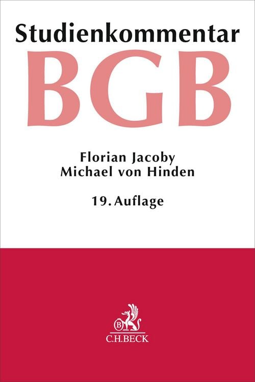 Produktbild: B&uuml;rgerliches Gesetzbuch. BGB