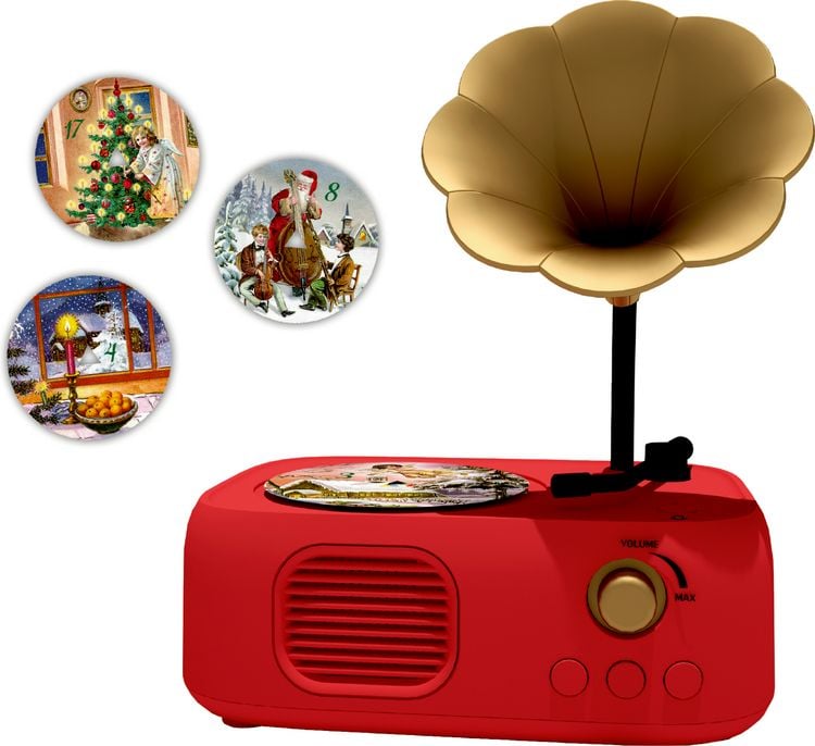 Produktbild: Sound-Adventskalender &ndash; Vintage-Grammophon