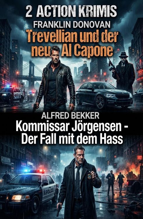 Produktbild: 2 Action Krimis: Trevellian und der neue Al Capone / Kommissar J&ouml;rgensen - Der Fall mit dem Hass