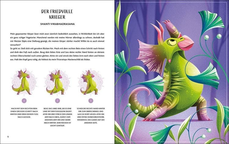 Produktbild: Kinder-Yoga f&uuml;r kleine Dinos