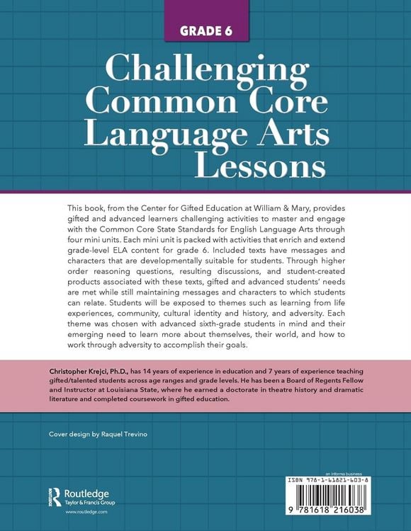 Produktbild: Challenging Common Core Language Arts Lessons