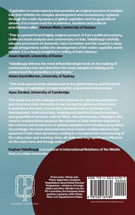 Produktbild: Capitalism in contemporary Iran