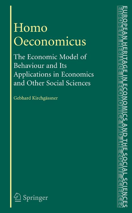 Produktbild: Homo Oeconomicus