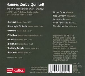 Produktbild: live im A-Trane Berlin