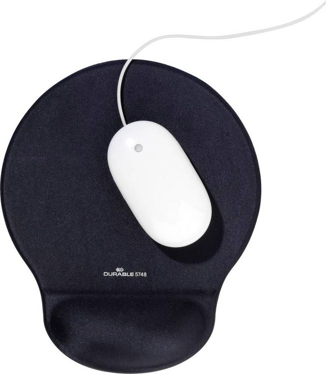 Produktbild: Durable MOUSE PAD ERGOTOP GEL - 5748 Mauspad mit Handballenauflage Schwarz