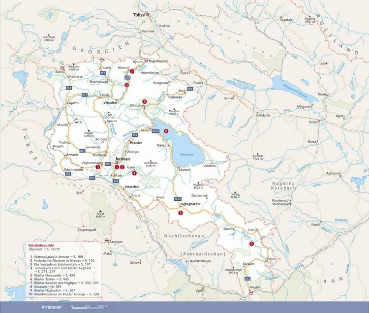 Produktbild: TRESCHER Reiseführer Armenien