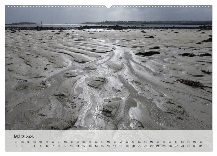 Produktbild: Bretagne - Wildnis Finist&egrave;re (hochwertiger Premium Wandkalender 2026 DIN A2 quer), Kunstdruck in Hochglanz