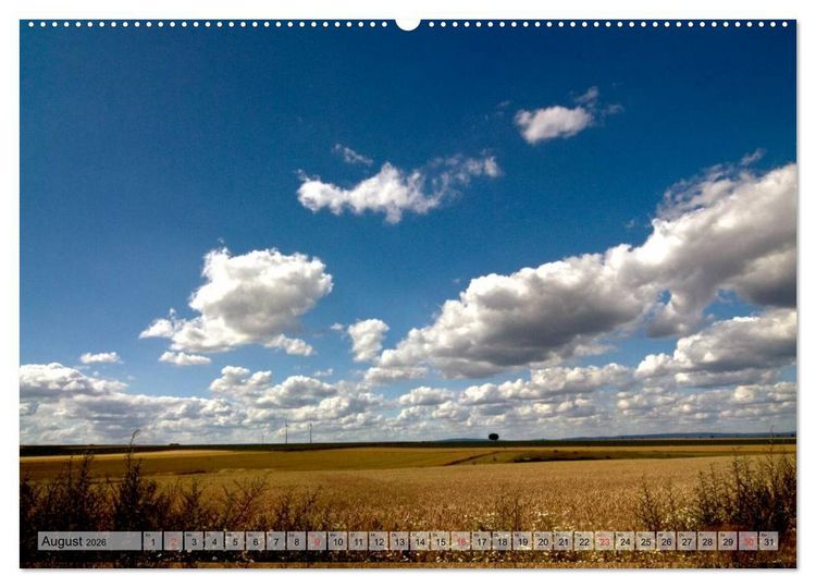 Produktbild: Wolken - Die Gesichter des Himmels (hochwertiger Premium Wandkalender 2026 DIN A2 quer), Kunstdruck in Hochglanz