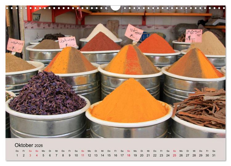 Produktbild: Unbekannter Iran (Wandkalender 2026 DIN A3 quer), CALVENDO Monatskalender
