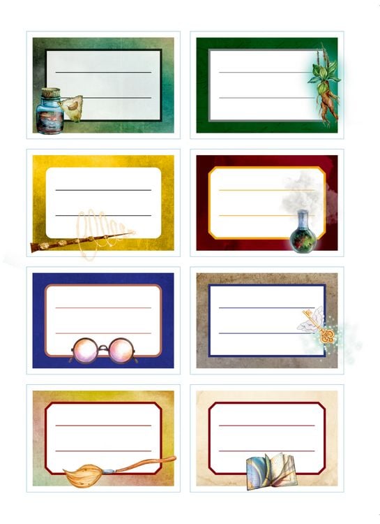 Produktbild: Magische Sticker und Etiketten