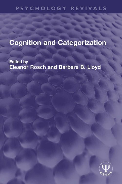 Produktbild: Cognition and Categorization