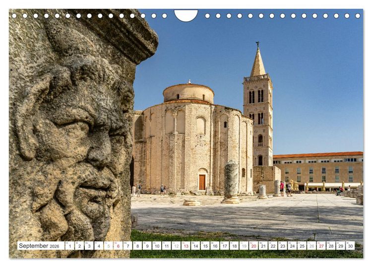 Produktbild: Kroatien - Zadar (Wandkalender 2026 DIN A4 quer), CALVENDO Monatskalender