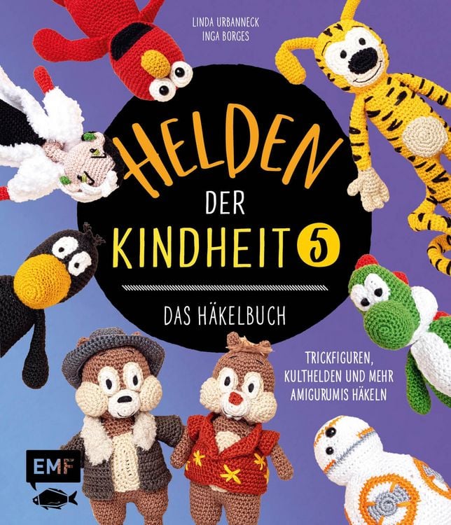 Produktbild: Helden der Kindheit - Das H&auml;kelbuch - Band 5