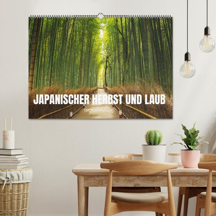 Produktbild: Japanischer Herbst und Laub (Wandkalender 2026 DIN A2 quer), CALVENDO Monatskalender