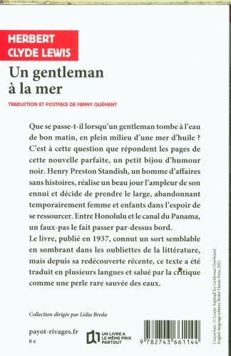 Produktbild: Un gentleman &agrave; la mer