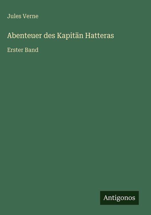 Produktbild: Abenteuer des Kapit&auml;n Hatteras