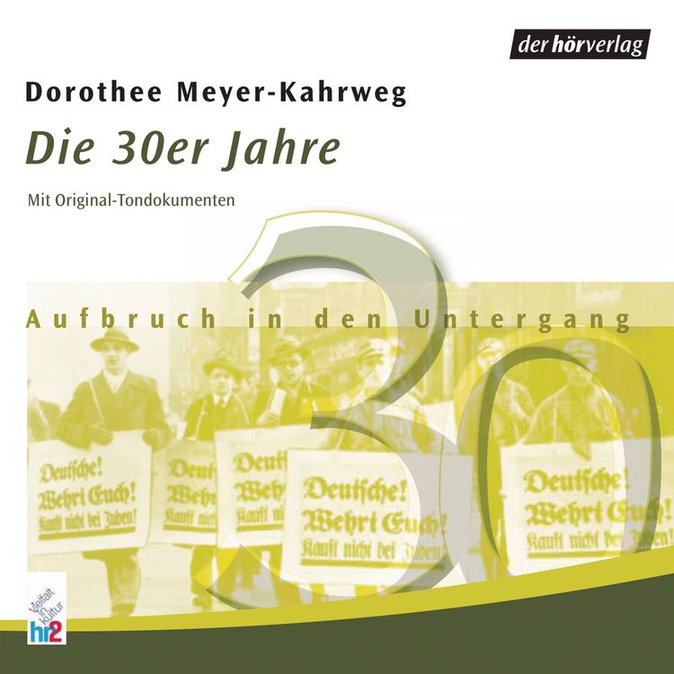 Produktbild: Die 30er Jahre