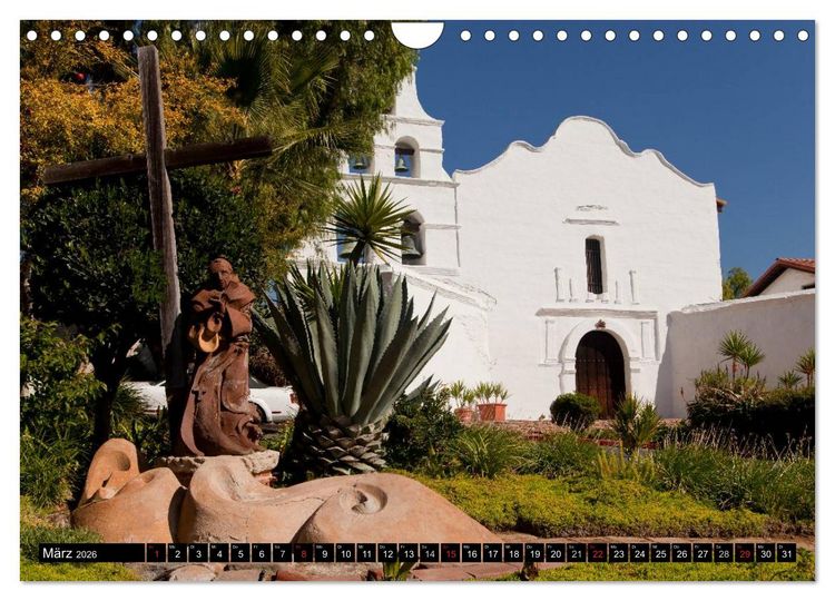 Produktbild: San Diego (Wandkalender 2026 DIN A4 quer), CALVENDO Monatskalender