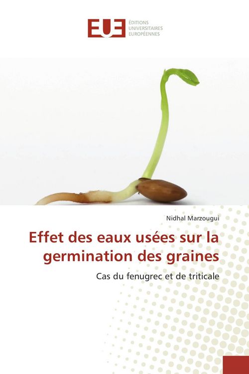 Produktbild: Effet des eaux us&eacute;es sur la germination des graines