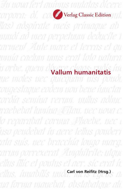 Produktbild: Vallum humanitatis